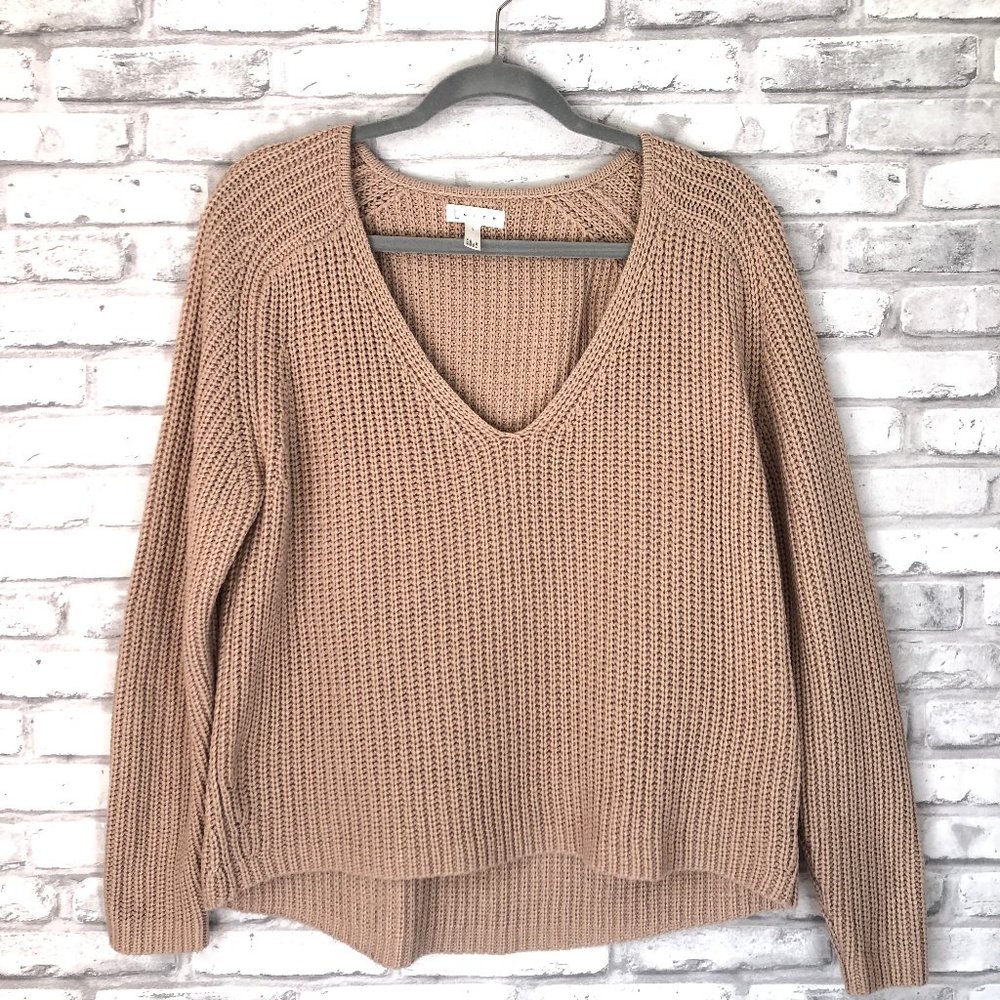 Leith V Neck Knit Sweater